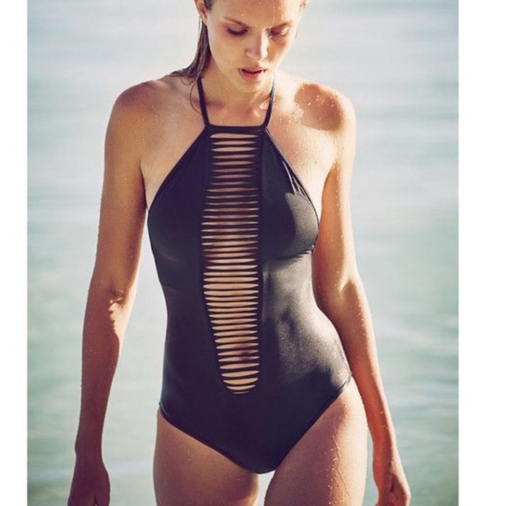 Victoria’s Secret strappy high next one piece NWT